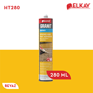Elkay Ht280 Granit Hightack Güçlü Ve Hızlı Yapıştırıcı 280 Ml