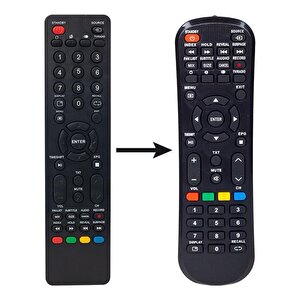 Awox 55k5500 - Vision - Telefox Smart Lcd-led Tv Kumanda