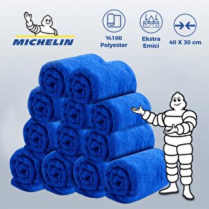 Michelin Mc3504 40x30cm Süper Emici Mikrofiber Havlu, 12 Adet