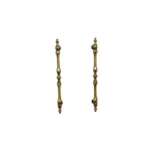 Şehzade Antik Sarı Mobilya Dolap Mutfak Çekmece Kulpu 128 Mm ( 12.8 Cm ) 5 Adet