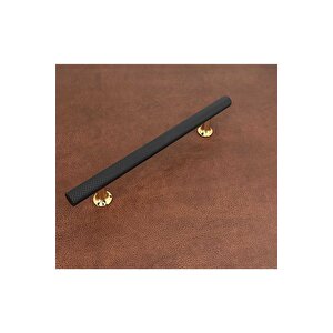 Doruk Siyah Gold Tv Ünitesi Vestiyer Yatak Odası Mutfak Dolap Çekmece Kulpu 192 Mm (19,2 Cm) 10 Adet