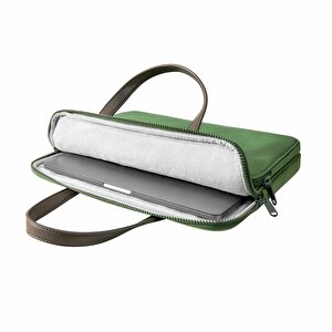 H21-c01t01 - A11d3t1 13.5" Yeşil Theher/versatile Serisi Notebook El Çantası