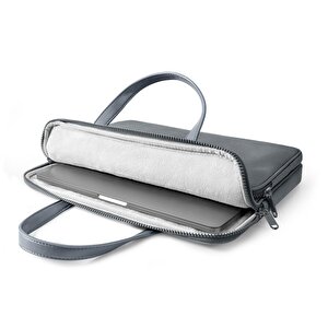 Tomtoc H21-c01g01 - A11d3g1 13.5" Gri Theher/versatile Serisi Notebook El Çantası
