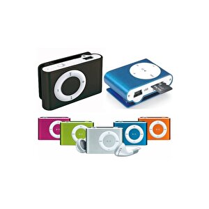 Mini Mp3 Çalar Kulaklık Sd Kart Destekli