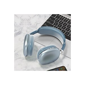 P9 Air Max Uyumlu Kablosuz Bluetooth 5.0 Mikrofonlu Kulaklık 2023 Versiyon