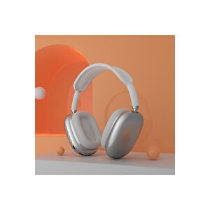 P9 Air Kablosuz Bluetooth 5.0 Wirelles Mikrofonlu Kulaklık Stereo Beyaz