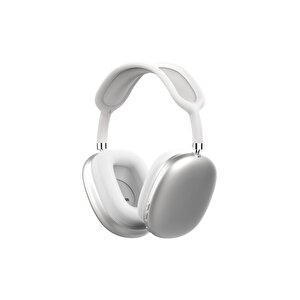 P9 Air Kablosuz Bluetooth 5.0 Wirelles Mikrofonlu Kulaklık Stereo Beyaz