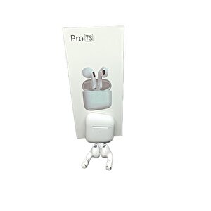 Pro 7s Yeni Nesil Mini Bluetooth Kulaklık Dokunmatik Type-c Beyaz