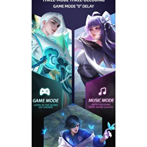 Kablosuz Oyuncu Kulaklığı Rgb Işıklı Çift Mikrofonlu 3 Modlu Bluetooth 5.0 G10