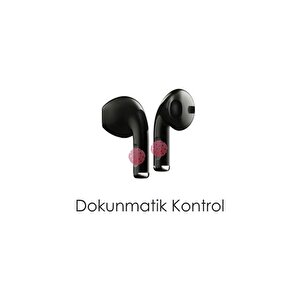 Yüksek Ses Kaliteli Siyah Pro 5 Bluetooth Kablosuz Kulaklık