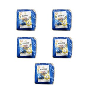 Emek Çadır Kumaşı Branda Tente Uv Güneşlik Gölgelik Koruma Yağmur Su Geçirmez - 4x10 Metre - 5 Paket
