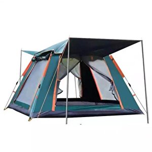Yek Outdoor 4 Kişilik Tam Otomatik Tenteli Kamp Çadırı 240x240x160