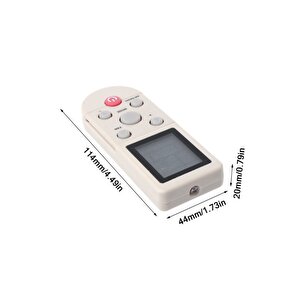 Baymak Ykr-f/006 Uyumlu Klima Kumandası