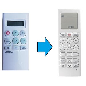Demirdöküm Ki̇on  5401460399 İnverter Klima Kumandası
