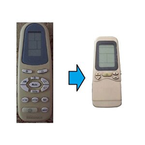 Alaska Alk-9 İç Alk- 12 İç Uyumlu Klima Kumandası
