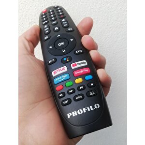 Profilo 55pa515esg  Android Smart Tv Kumanda-no Mic.