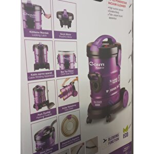 Cs-102 Powerstar Metal Kazanli 2200 Walt Elektrikli Süpürge