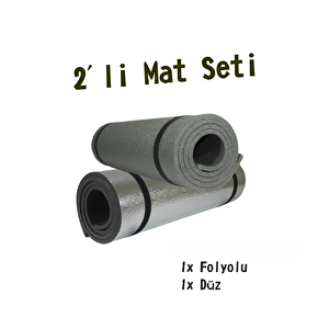 2'li Mat Seti- 180x60cm 10mm-170x60cm 10mm