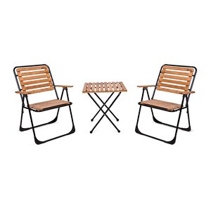 Bistro Set Metal Iskeletli 52x52