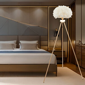 Belenay Gold Lambader Modern Oturma Odası, Yatak Odası, Salon Lambader