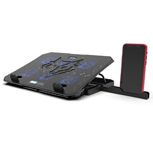 Inca Inc-617gms Empousa Lcd Control Panel 6x60 Mm 3200rpm 2xusb Gamıng Notebook Cooler9 "-17"