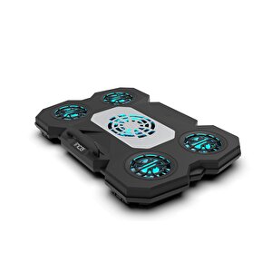 Inca Inc-614gms Empousa 1x100+4x70mm Fan 2600rpm 2xusb Gamıng Notebook Cooler 9 "-17"