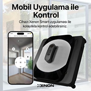 Elo Akıllı Cam Silme Robotu, Cam Temizleme Robotu Wi-fi Mobil Uygulama ve Uzaktan Kumanda, 3 adet Yedek Mop X8681
