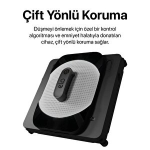Elo Akıllı Cam Silme Robotu, Cam Temizleme Robotu Wi-fi Mobil Uygulama ve Uzaktan Kumanda, 3 adet Yedek Mop X8681