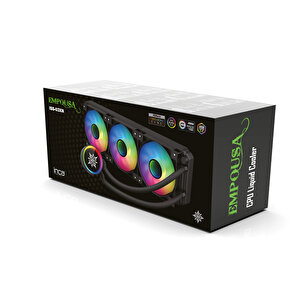 Inca Iss-03xn Intel/amd 3x120mm Argb Led Fanlı Am5 Control Remote Cpu Liquid Cooler