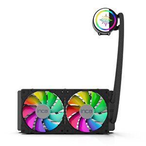 Iss-02xn Intel/amd 2x120mm Argb Led Fanlı Am5 Control Remote Cpu Liquid Cooler