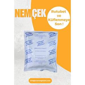 Nem Çek, Nem Emici Çekici, Rutubet Alici, Küf Önleyici, Kötü Koku Giderici (1 Paket)