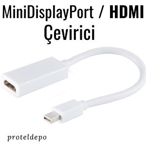 Irenis Apple Macbook Thunderbolt (mini Dp) / Hdmi Çevirici Kablo