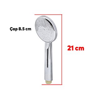 Banyo Telefon Aksesuar Tek Duş Başlığı Klasik Tek Fonksiyonlu Su Fışkırtma El Fiskiye Fışkiye