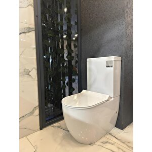 Ocean Kanallı Duvara Sıfır Klozet Takım