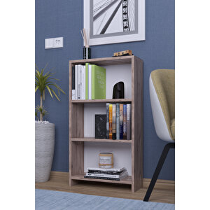 Abete-3 Raflı Kitaplık / Atlantik Çam
