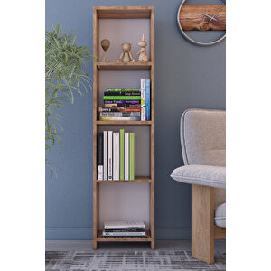 Abete-4 Raflı Kitaplık / Atlantik Çam