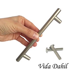 Boy Kulp Saten 128 Mm Kulp Mobilya Mutfak Dolabı Çekmece Dolap Kapak Kulpu Kulbu Metal Kulpları