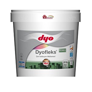 Dyofleks Elyaflı Çatı İzolasyon Malzemesi 20 Kg Beyaz