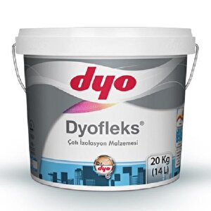 Dyofleks Çatı İzolasyon Malzemesi 20 Kg Beyaz