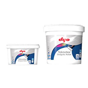 Dyo Teknotex Dolgulu İç Dış Astar 2.5 Lt Beyaz