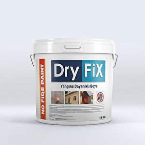 Dryfix No Fire Paint Alev Almayan Yanmaz Boya 18 Kg Beyaz