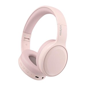Lenovo Thinkplus Th30 Kablosuz Bluetooth Kulaküstü Kulaklık Pembe