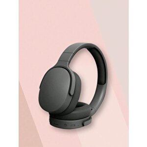 Torima P2961 Koyu Gri Kulak Üstü Kablosuz Bluetooth Kulaklık Koyu Gri