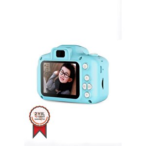 Torima Cmr 7 Mavi Renk Mini 1080p Hd Çocuk Kamera Dijital Fotoğraf Makinesi 2.0 Inç Ekran