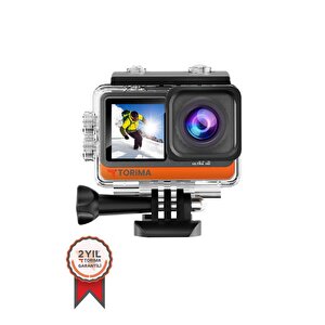 Torima Ac-03 4k Ultra Hd Wifi Su Geçirmez Aksiyon Kamerası Siyah