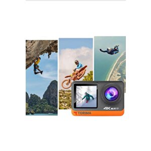 Torima Ac-03 4k Ultra Hd Wifi Su Geçirmez Aksiyon Kamerası Siyah
