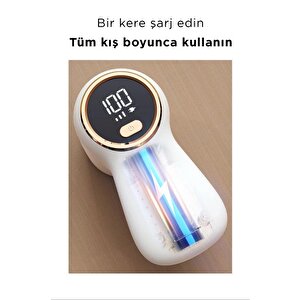 Torima Dijital Ekranlı M118 Exstra Bıçaklı Şarjlı Tüy Temizleme Ve Tiftik Temizleme Makinesi