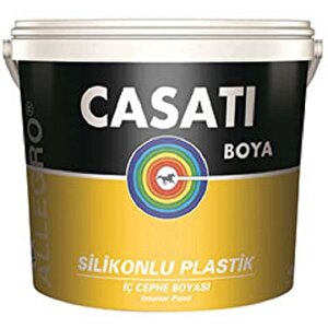 Casati Allegro Silikonlu İç Cephe Boyası 20 Kg Sis Gri Sis Gri