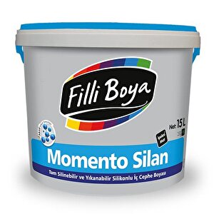 Filli Boya Momento Silan Silikonlu İç Cephe Boyası 15 Lt Yağmur Damlası