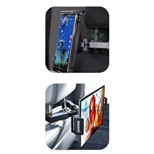 Koltuk Arkası Oto Tablet Telefon Tutucu Araba İçi Tablet Telefon Tutacağı Telefon Araç İçi Tutacak